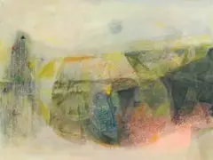 Hussein Salim, Midlands II, acrylic on canvas