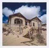 Helga Kohl, House with Fence, Kolmanskop series, photographic print on paper
