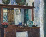 Harry Stratford Caldecott, The Sideboard, oil on board