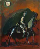 Pranas Domšaitis, The Rider