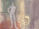 Jean Welz, Nude in an Interior