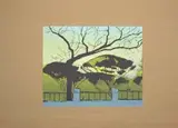 Winter Afternoon State II by Alice Goldin, screenprint on paper, sold Sep 2023