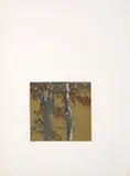 Autumn by Alice Goldin, screenprint on paper, sold Sep 2023