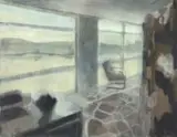 Kate Gottgens, Interior II, oil on canvas