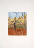 Autumn 78 by Alice Goldin, screenprint on paper, sold Sep 2023