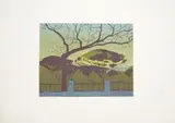 Winter Afternoon by Alice Goldin, screenprint on paper, sold Sep 2023