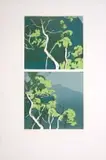 Cape Point by Alice Goldin, screenprint on paper, sold Sep 2023