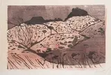 Aris Belfe by Alice Goldin, woodblock print on paper, sold Sep 2023