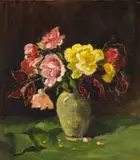 Nita Spilhaus, Roses in a Vase