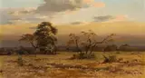 Bushveld by Otto Klar, oil on canvas on board, sold Sep 2023