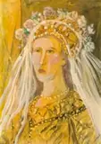 Christo Coetzee, The Bride, oil on board