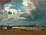 Titta Fasciotti, Landscape with Moody Sky
