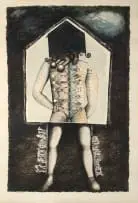 Giulio Tambellini, Hat.Dual.Man, ink on paper