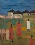 James Thackwray, Figures and Huts