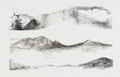 Lyn Smuts, Songlines, lithograph and etching on paper