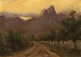 "Morning" Wellington by Edward Clark Churchill Mace, oil on board, sold Sep 2023