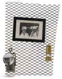 Sam Nhlengethwa, Miners II, charcoal on paper with found objects