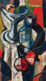Hennie Niemann jnr, Still Life with Pomegranates