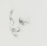 Nelson Makamo, Face, charcoal on paper