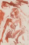 Eric Fischl, Crouching Nude