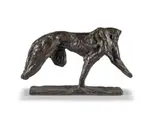 Dylan Lewis, Striding Fragment I Minature (S377), 2020, bronze