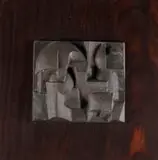 Abstract Plaque by Edoardo Villa, bronze, on a wooden panel, offered Jul 2023