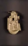 Abstract Pendant by Edoardo Villa, bronze, sold Jul 2023