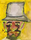 Untitled VI by Moshekwa Langa, acrylic, oil and pencil on paper, offered Jul 2023