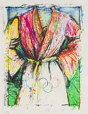 Jim Dine, Olympic Robe, lithograph on paper