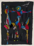 Marino Marini, L'idea del cavaliere, screenprint on paper