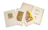 Fragments of Africa, portfolio by Walter Battiss, 1951, various media on paper, sold Jul 2023