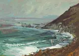 Philip Erskine, Oukraal, oil on board