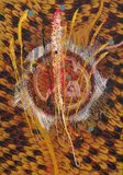 Christo Coetzee, Abstract Composition, mixed media on canvas laid down on board