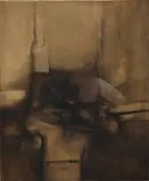 Presence by Wim Blom, oil on canvas, offered Jul 2023
