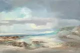 Beach Scene by Gabriel de Jongh, oil on canvas, offered Jul 2023