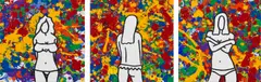 Richard Scott, Colourful Me, three, acylic on canvas