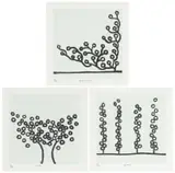 Richard Scott, Tree; Bougainvillea; Orchard, three, lithograph on paper