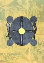Malcolm Payne, Blind Spots and Gods, colour screenprint