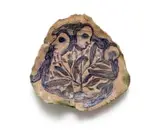 Ruan Hoffmann, Three Siblings, earthenware decorated with coloured porcelain slip, underglaze and copper oxide