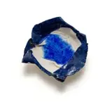 Ruan Hoffmann, Abstract Blue, earthenware decorated with coloured porcelain slip