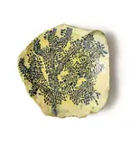 Ruan Hoffmann, Autumn Ginko, porcelain decorated with underglaze