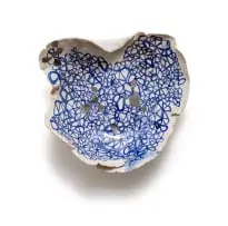 Invasive Thoughts by Ruan Hoffmann, porcelain decorated with lustre, sold Aug 2023