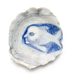 Ruan Hoffmann, Little Fish, earthenware with porcelain slip and underglaze