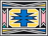 Esther Mahlangu, Untitled (Ndebele Pattern)