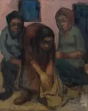 Alexander Rose-Innes, The Scavengers, oil on canvas
