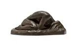 Ivan Graham Mitford-Barberton, Female Nude, bronze with a brown patina
