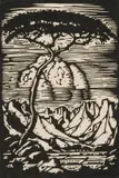 Afrikaanse Kuns- en Kultuurdag, Bloemfontein (Nilant 130) by Jacobus Hendrik Pierneef, linocut on paper, sold Jul 2023