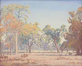 Jacobus Hendrik Pierneef, Bushveld Landscape with Trees
