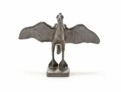 Gerard De Leeuw, Bird, bronze with dark brown patina