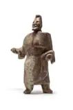 Sydney Kumalo, Praise Singer I (SK116), bronze with a brown patina